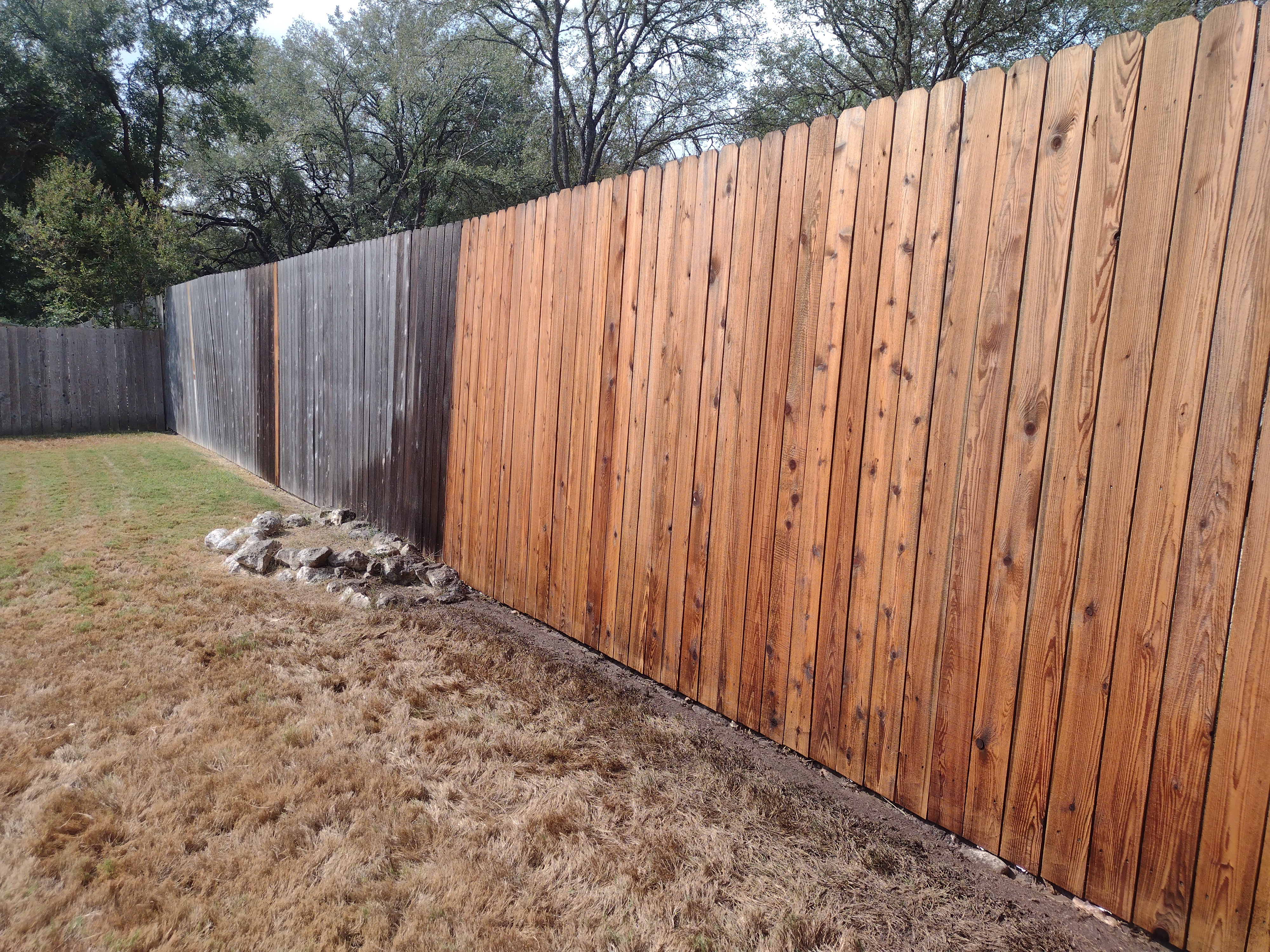 Pressure Washing Fence & Staining in Schertz/Cibolo, TX Thumbnail