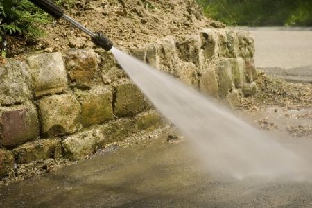 Sidewalk cleaning